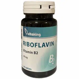 Vitaking B2-vitamin (Riboflavin) tabletta - 60db