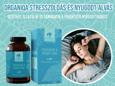 Organiqa Stresszoldás és nyugodt alvás kapszula