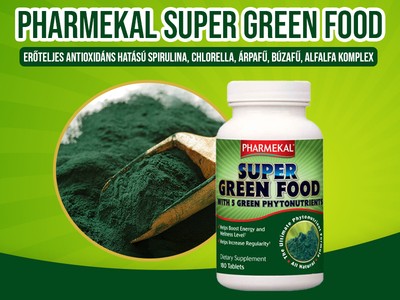 Pharmekal Super Green Food – Alga komplex