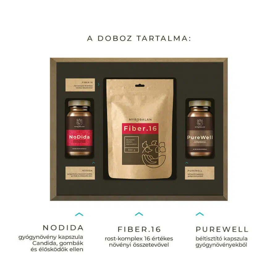 Myrobalan Detox csomag - 30 napos béltisztító program 3 Myrobalan Detox csomag - 30 napos béltisztító program