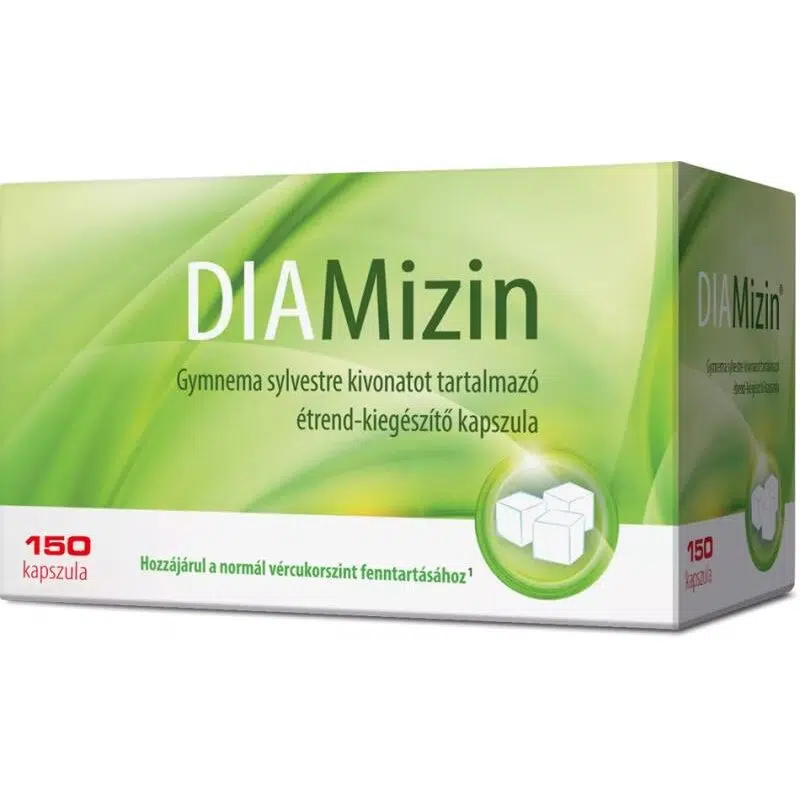 Diamizin - Gymnema Sylvestre kapszula - 150db 1 Diamizin - Gymnema Sylvestre kapszula - 150db