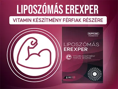 Supreme Pharmatech Liposzómás Erexper – férfierő támogató