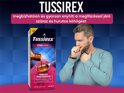 Tussirex Köhögés elleni szirup