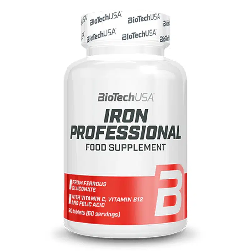 BioTech USA Iron Professional tabletta - 60db 1 BioTech USA Iron Professional tabletta - 60db