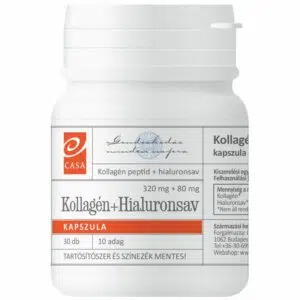 Casa Hialuronsav + Kollagén (marha) kapszula - 30db