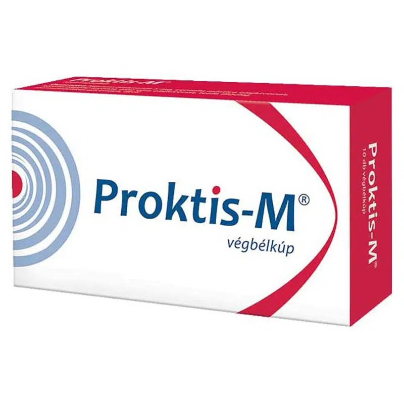 Proktis M végbélkúp - 10db 1 Proktis M végbélkúp - 10db