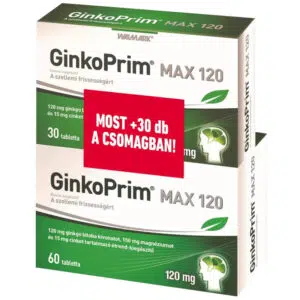 Walmark Ginkoprim Max 120mg tabletta - 60+30db