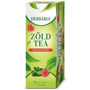 Herbária Zöld tea eper - 25 filter
