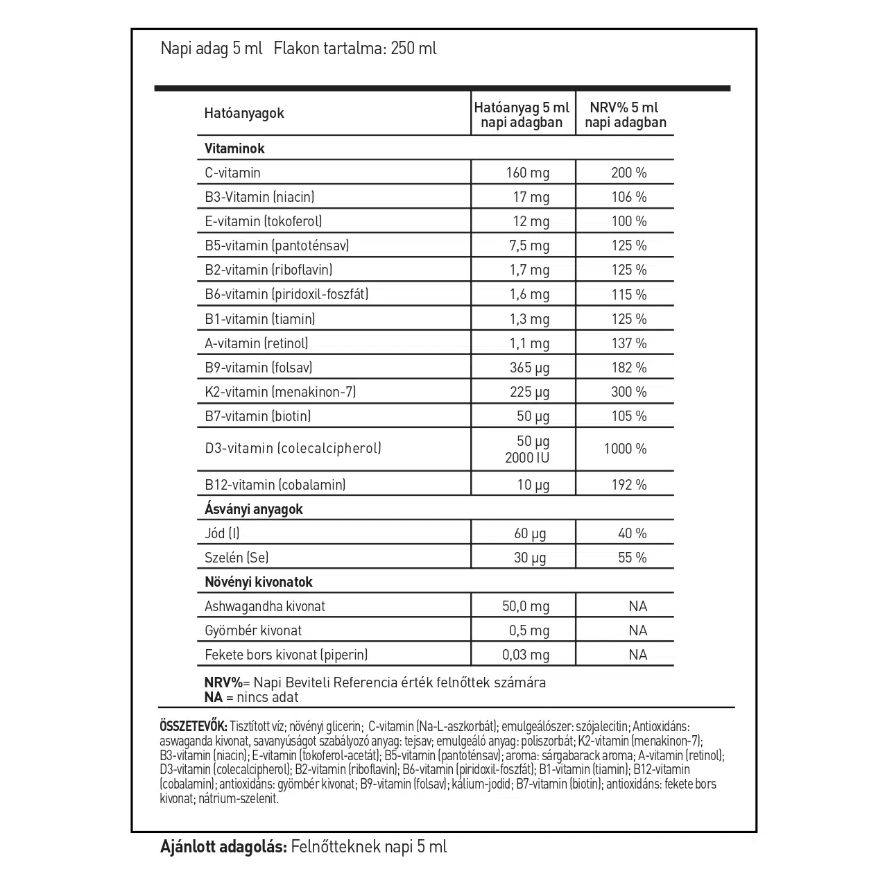 LipoCell Multivita liposzómás multivitamin sárgabarack ízesítéssel - 250ml 2 LipoCell Multivita liposzómás multivitamin sárgabarack ízesítéssel - 250ml - Image 2