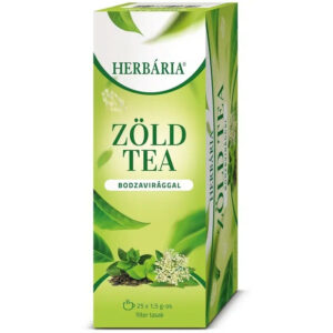 Herbária Zöld tea bodza - 25 filter