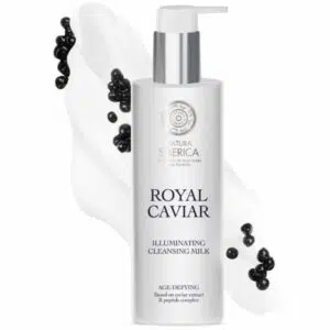 Natura Siberica Royal Caviar Ragyogást adó arctisztító tej - 200ml