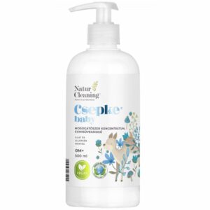 NaturCleaning Csepke Baby mosogatószer koncentrátum, cumisüveg mosó 0m+ - 500ml