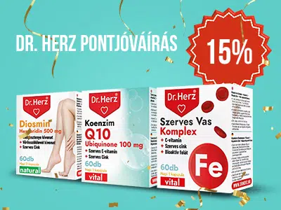 Dr. Herz 15% pontjóváírás!