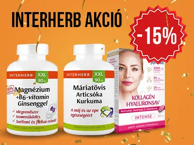 Interherb -15% kedvezmény!
