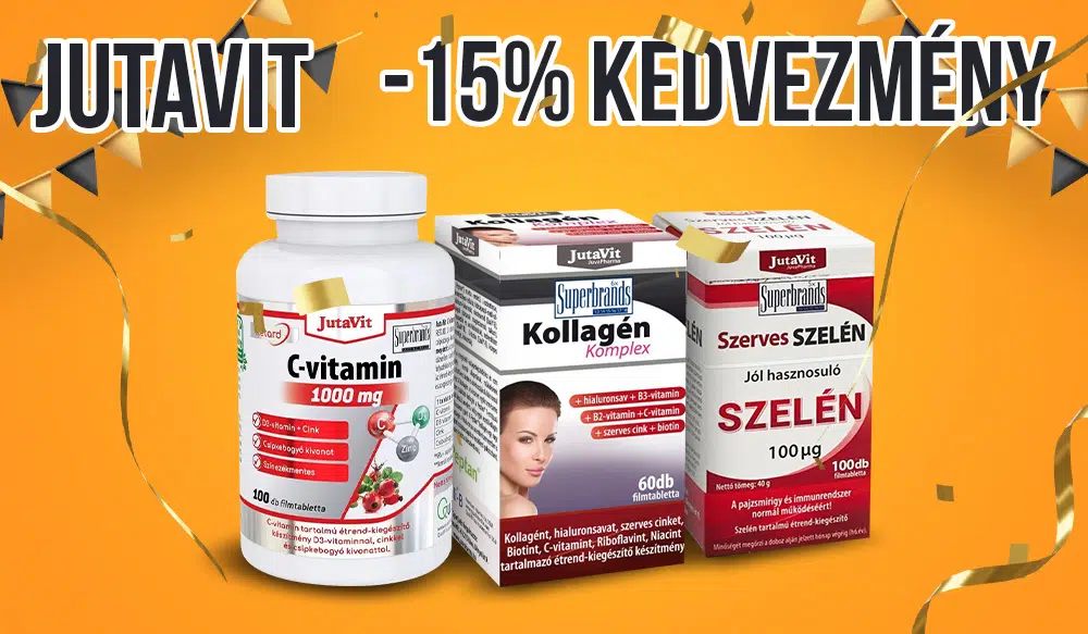 Jutavit -15% kedvezmény!