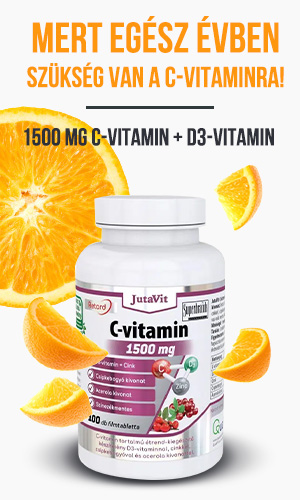 Jutavit C-vitamin 1500mg + D3 + Cink RETARD tabletta