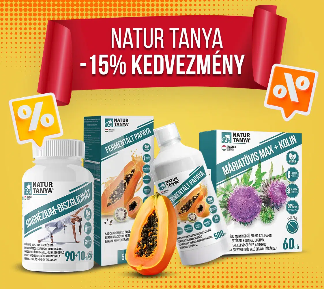 Natur Tanya -15% kedvezmény!