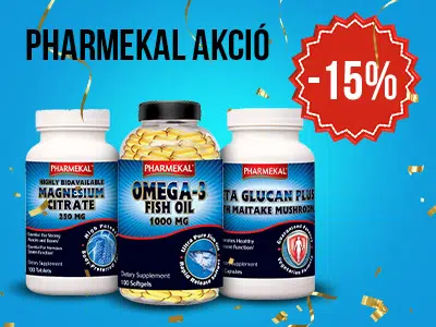 Pharmekal -15% kedvezmény!