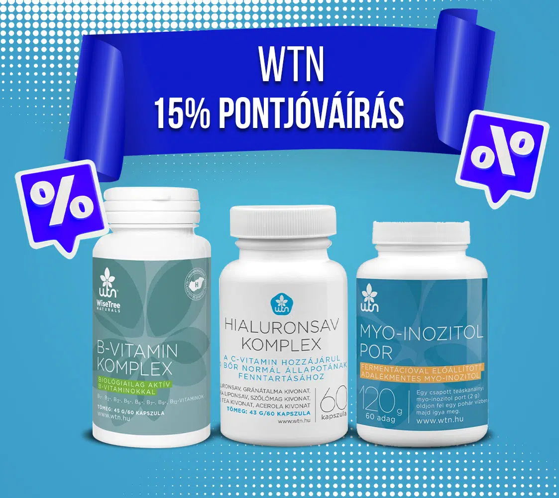 WTN 15% pontjóváírás!