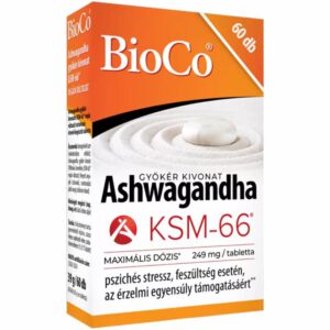 BioCo Ashwagandha KSM-66 tabletta - 60db
