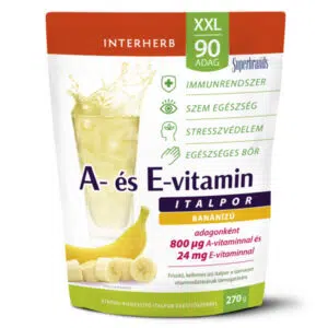 Interherb XXL A+E-vitamin banános italpor - 270g