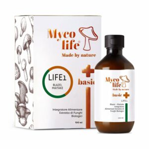 MycoLife LIFE1-komplex (Mandulagomba, Maitake) - 100ml