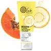 Natura Siberica Lab Biome Ragyogásfokozó gél-hab arctisztító C-vitamin + Papain - 140ml