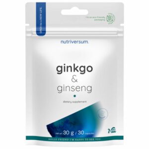 Nutriversum Ginkgo+Ginseng (Ginzeng) kapszula - 30db