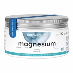 Nutriversum Magnézium citrom ízű italpor - 150g
