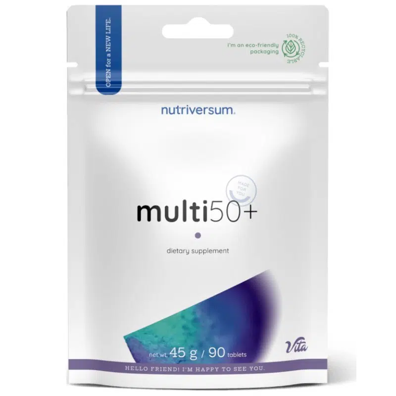 Nutriversum Multi 50+ tabletta - 90db 1 Nutriversum Multi 50+ tabletta - 90db