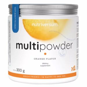 Nutriversum Multi Powder narancs ízű italpor - 300g