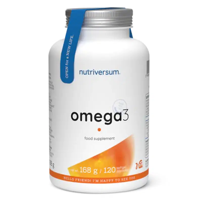 Nutriversum Omega-3 Halolaj lágyzselatin kapszula - 120db 1 Nutriversum Omega-3 Halolaj lágyzselatin kapszula - 120db