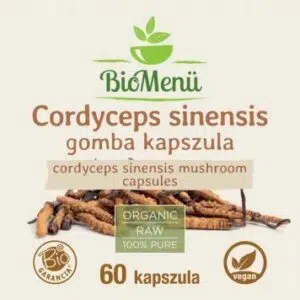 Biomenü Bio Cordyceps sinensis gomba kapszula - 60db 3 Biomenü Bio Cordyceps sinensis gomba kapszula - 60db - Image 2