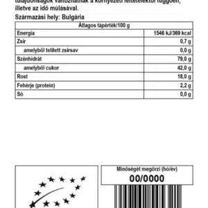 Biomenü Bio Fekete törpeberkenye (egész bogyó) - 125g 3 Biomenü Bio Fekete törpeberkenye (egész bogyó) - 125g - Image 2