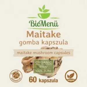 Biomenü Maitake gomba kapszula - 60db 3 Biomenü Maitake gomba kapszula - 60db - Image 2