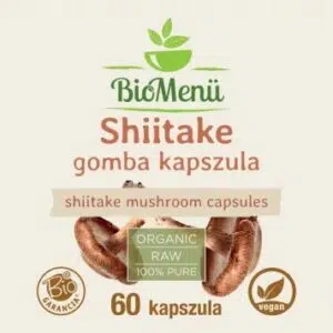 Biomenü Bio Shiitake gomba kapszula - 60db 3 Biomenü Bio Shiitake gomba kapszula - 60db - Image 2