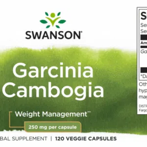 Swanson Garcinia Cambogia kapszula - 120db 3 Swanson Garcinia Cambogia kapszula - 120db - Image 2