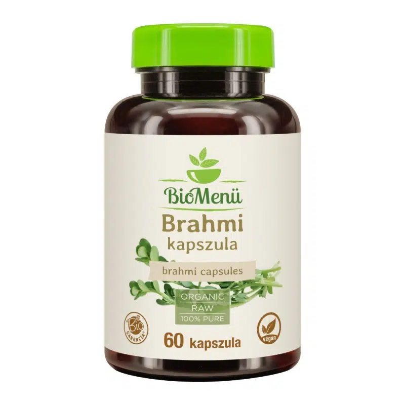Biomenü Bio Brahmi kapszula - 60db 1 Biomenü Bio Brahmi kapszula - 60db