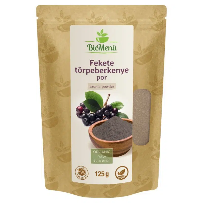 Biomenü Bio Fekete törpeberkenye por - 125g 1 Biomenü Bio Fekete törpeberkenye por - 125g