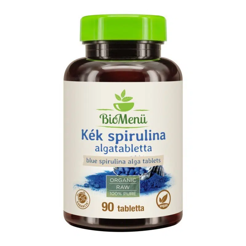 Biomenü Bio Kék Spirulina algatabletta - 90db 1 Biomenü Bio Kék Spirulina alga tabletta - 90db