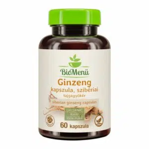 Biomenü Szibériai Ginzeng (Ginseng) kapszula - 60db