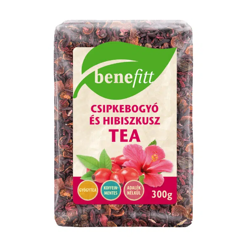 Interherb Benefitt csipkebogyó-hibiszkusz tea - 300g 1 Interherb Benefitt csipkebogyó-hibiszkusz tea - 300g