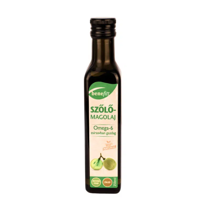 Interherb Benefitt szőlőmag olaj - 250ml 1 Interherb Benefitt szőlőmag olaj - 250ml