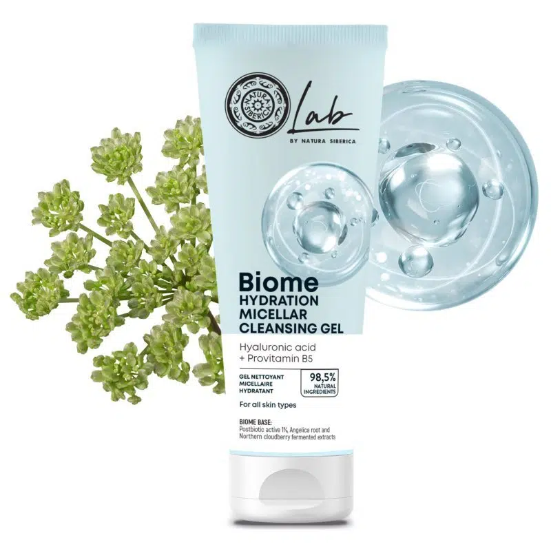 Natura Siberica Lab Biome Hidratáló Micellás tisztító gél Hialuronsav + B5 provitamin - 140ml 1 Natura Siberica Lab Biome Hidratáló Micellás tisztító gél Hialuronsav + B5 provitamin - 140ml