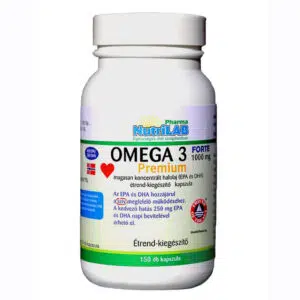 Nutrilab Omega 3 Prémium FORTE 1000mg kapszula - 150db
