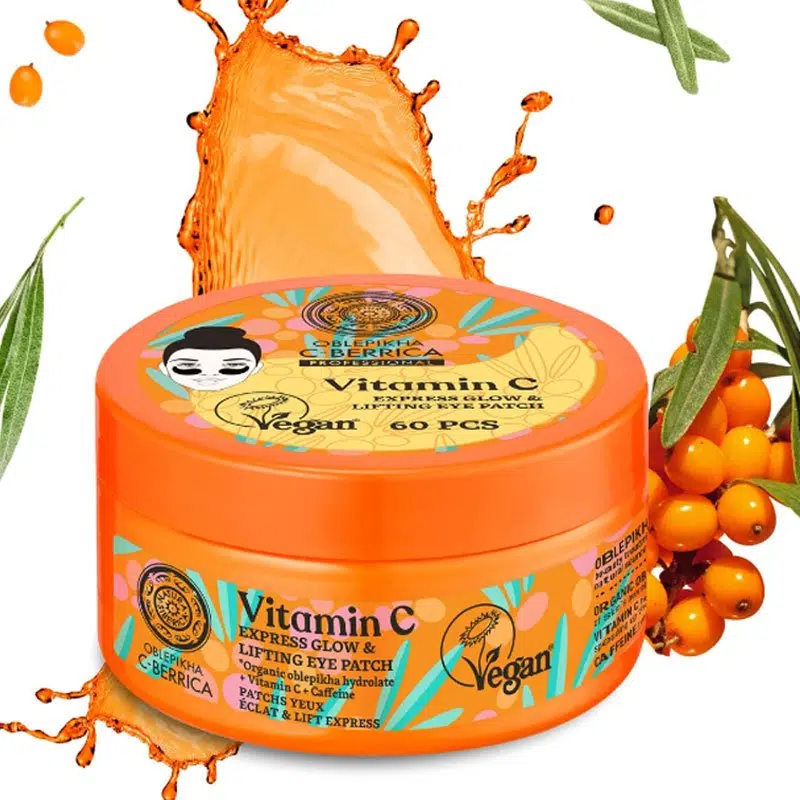 Oblepikha C-Berrica Express Glow & Lifting szemmaszk C-vitaminnal - 60db 1 Oblepikha C-Berrica Express Glow & Lifting szemmaszk C-vitaminnal - 60db