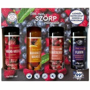 Bálint Több mint szörp válogatás - Gyümölcsös FLAVIN - 4x100ml
