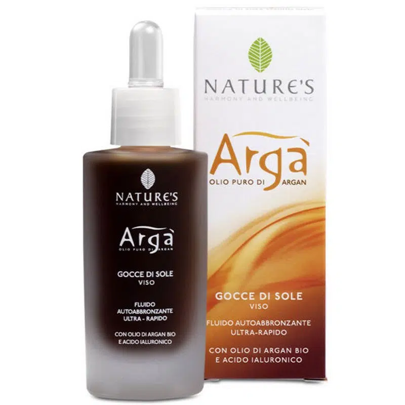 Nature's Arga Ultragyors önbarnító arcápoló cseppek - 30ml 1 Nature's Arga Ultragyors önbarnító arcápoló cseppek - 30ml