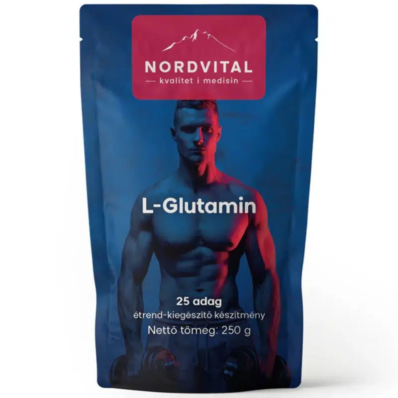 Nordvital L-Glutamine por - 250g 1 Nordvital L-Glutamine por - 250g