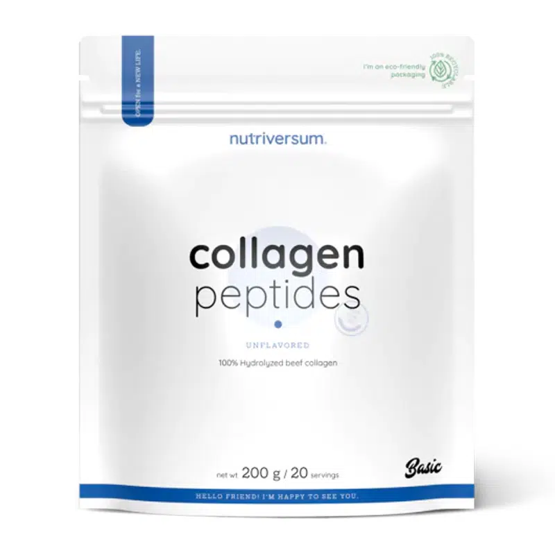 Nutriversum Collagen Peptides marhakollagén peptid por - 200g 1 Nutriversum Collagen Peptides marhakollagén peptid por - 200g